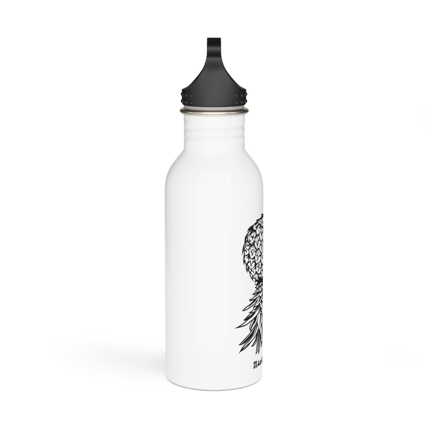 Bouteille d'eau inox Squelette d'ananas