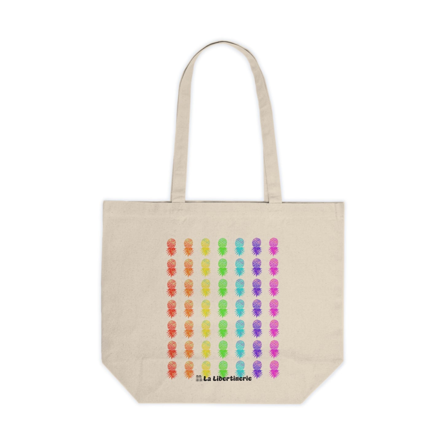 Sac shopping Arc-en-ciel d'ananas