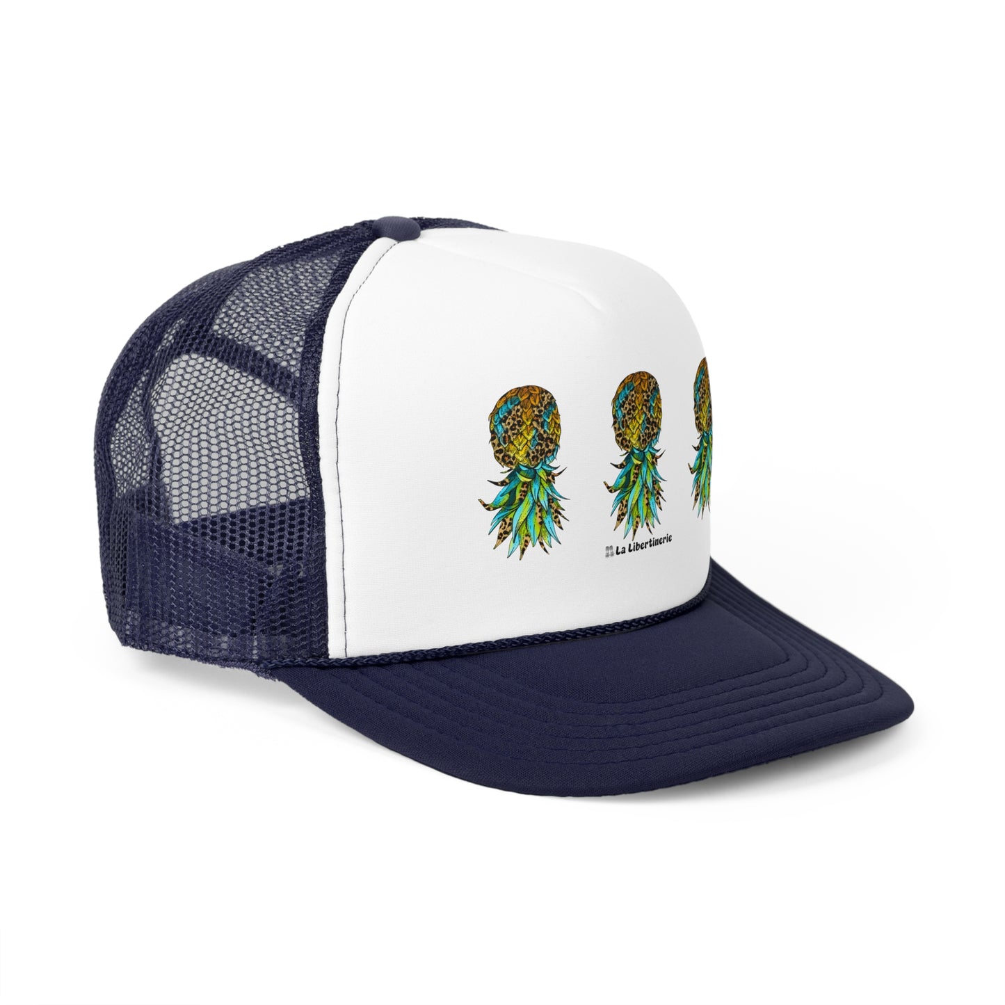 Casquette trucker Ananas Léopard