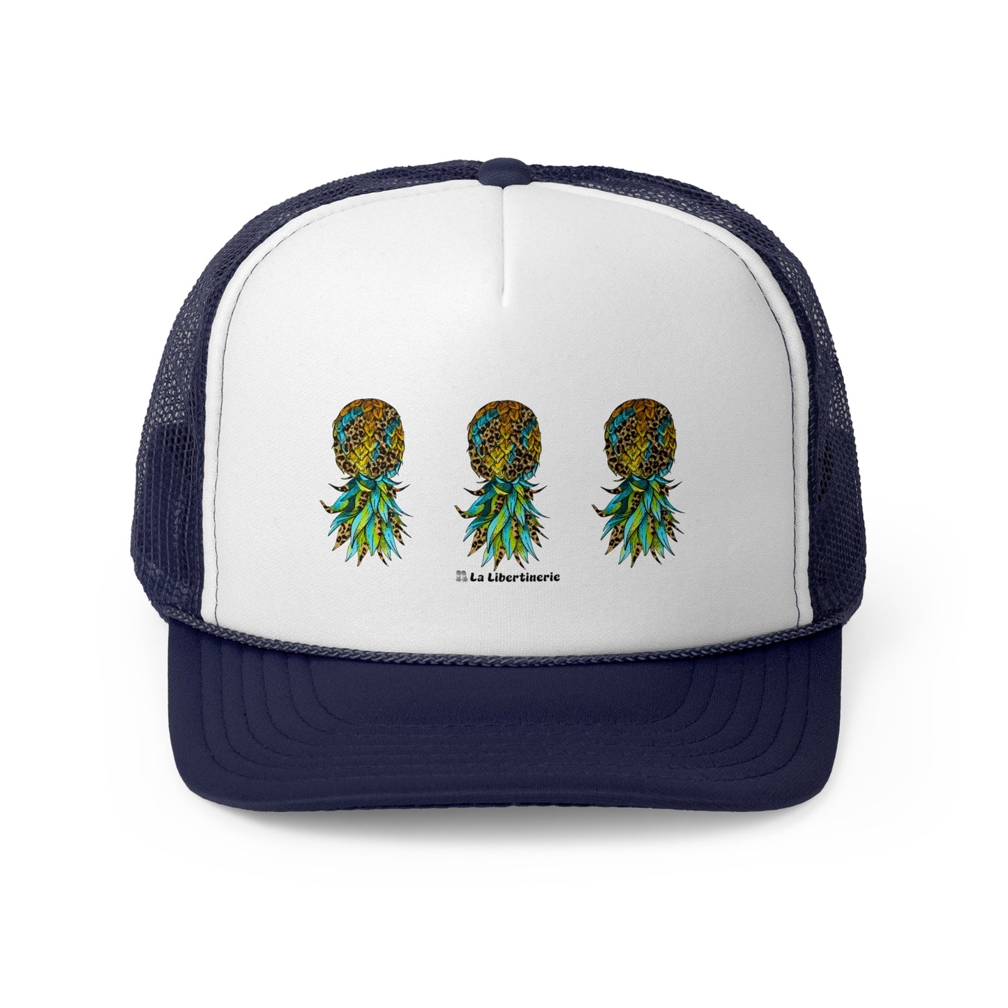 Casquette trucker Ananas Léopard
