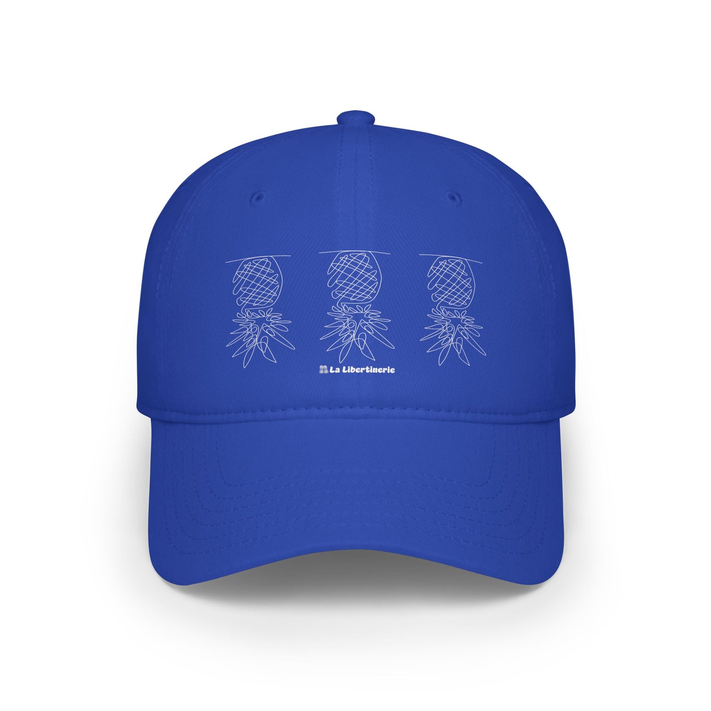 Casquette baseball Ananas minimaliste