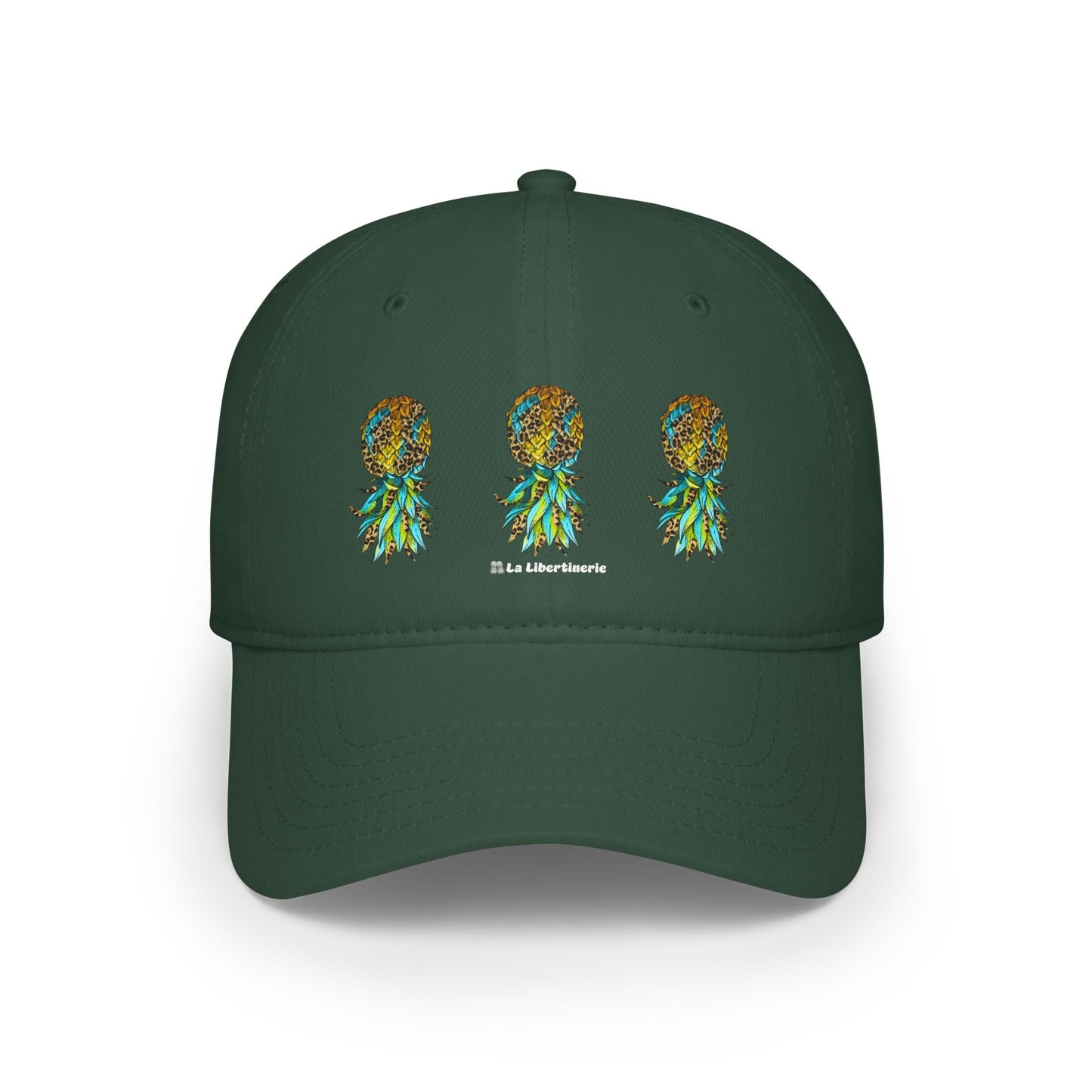 Casquette baseball Ananas Léopard