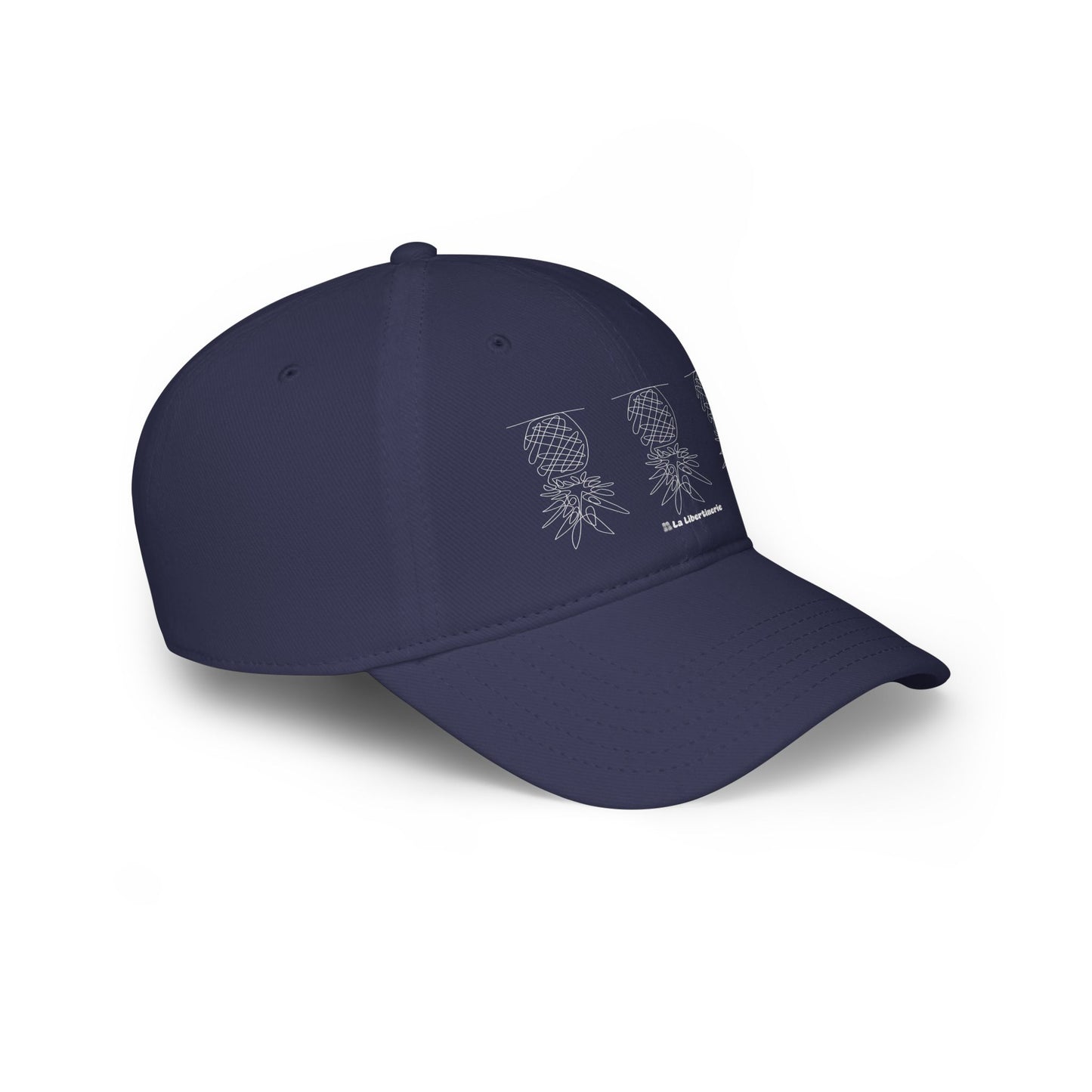 Casquette baseball Ananas minimaliste