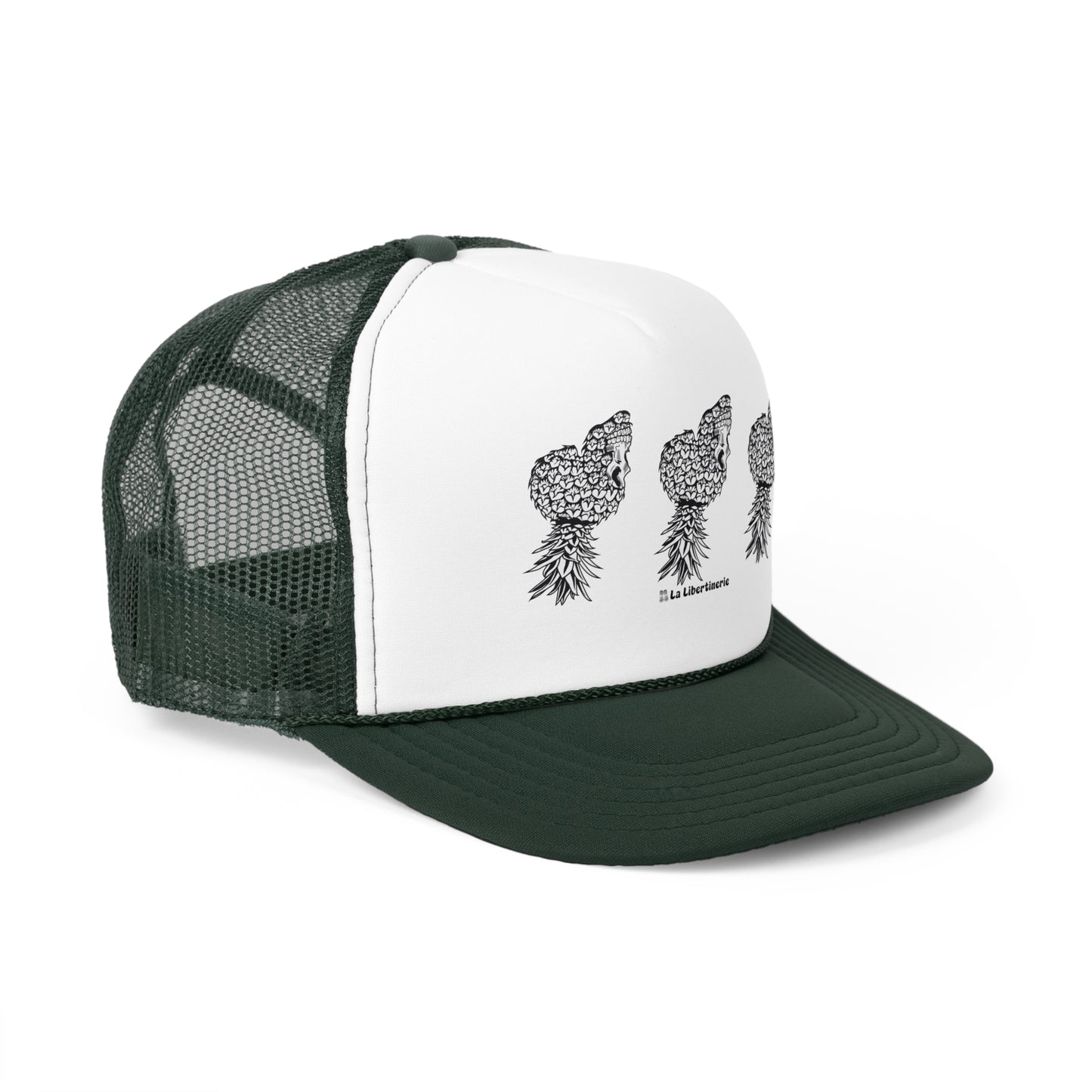 Casquette trucker Squelette d'ananas