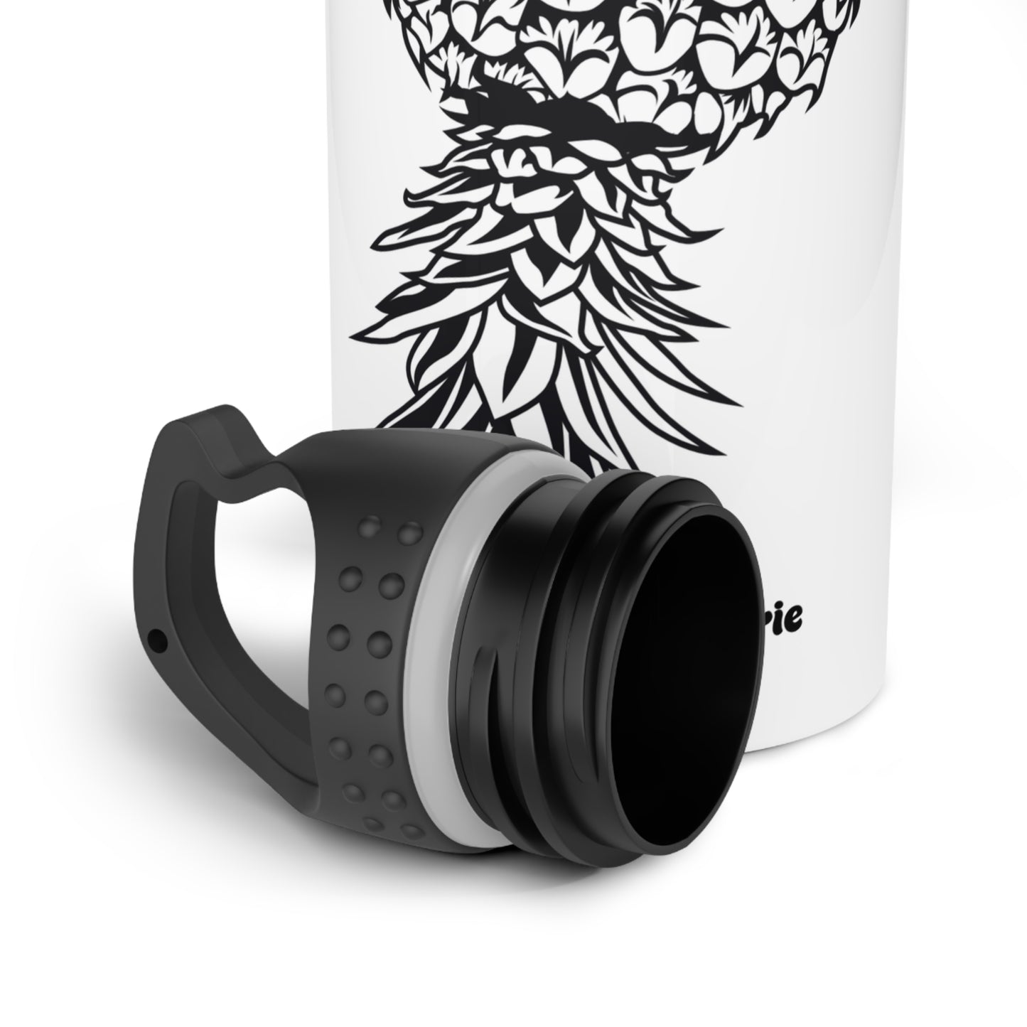 Bouteille d'eau inox Squelette d'ananas