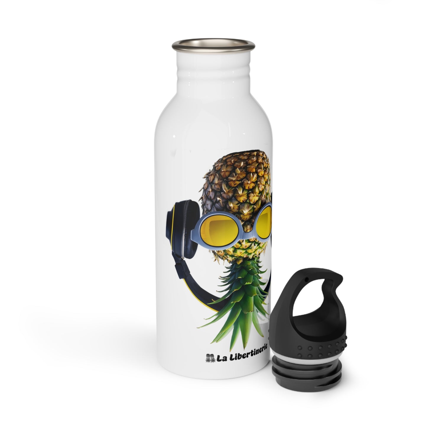 Bouteille d'eau inox Ananas Elektronik