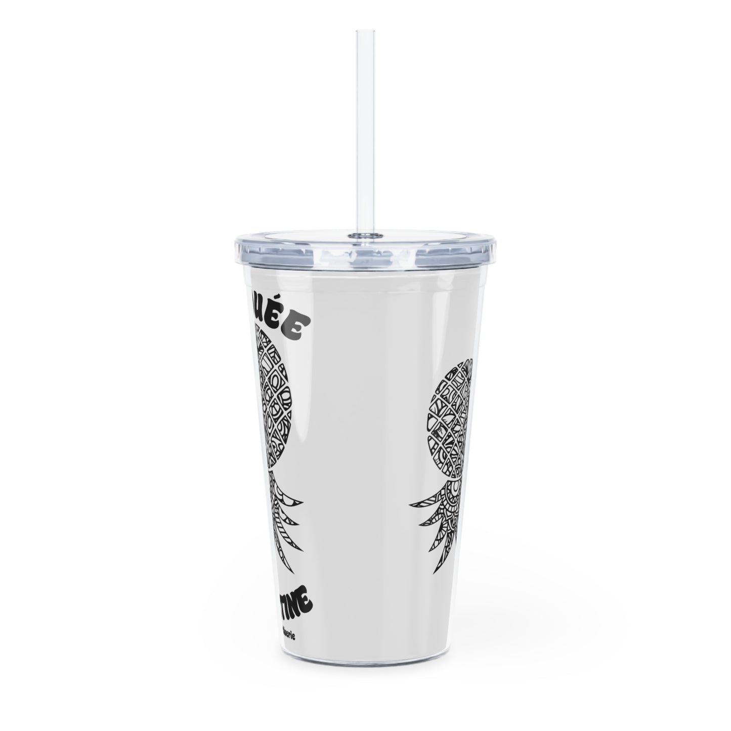 Gobelet avec paille Tatouée libertine