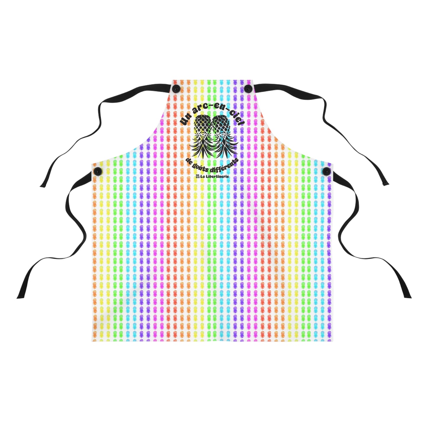 Tablier Arc-en-ciel d'ananas