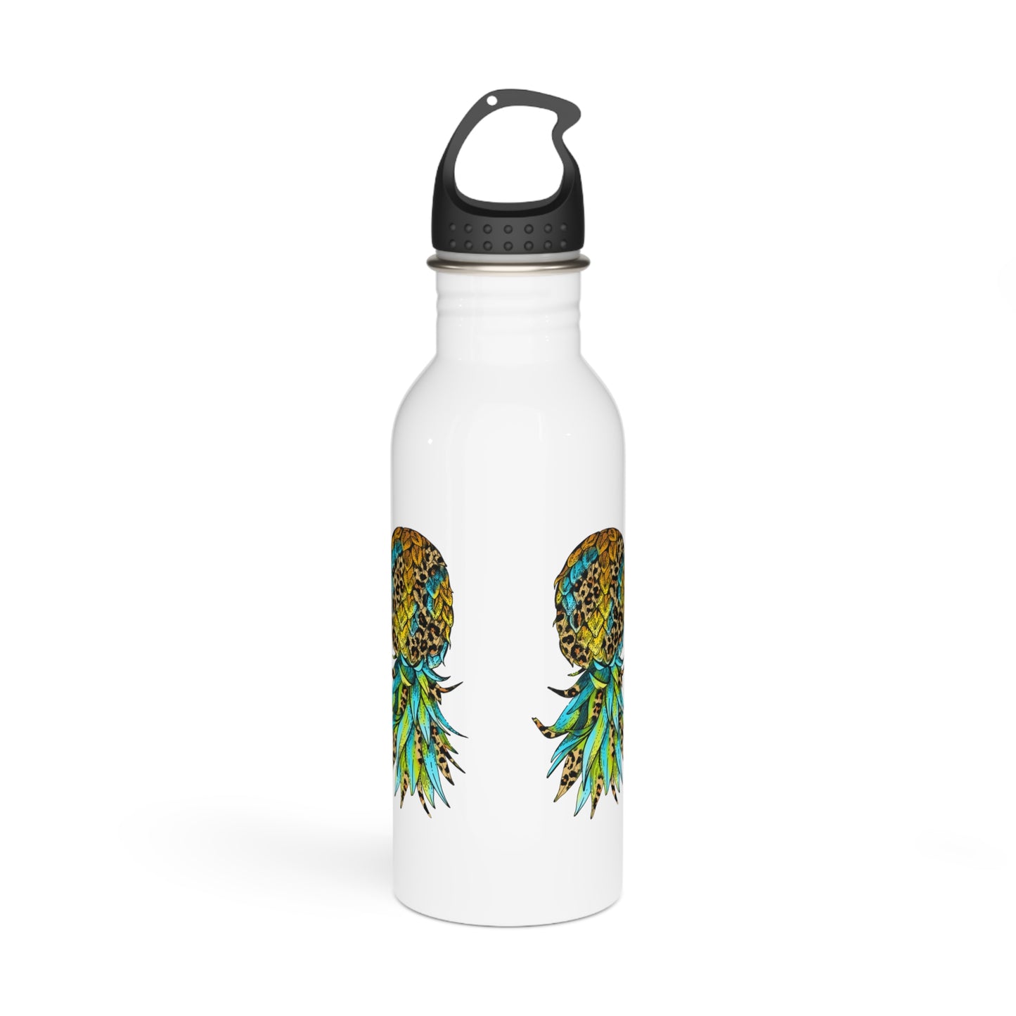 Bouteille d'eau inox Ananas Léopard