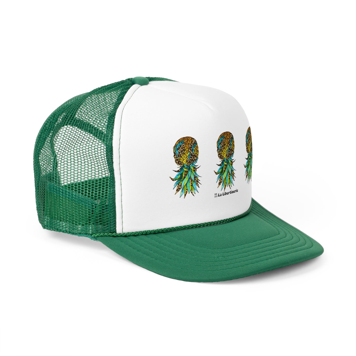 Casquette trucker Ananas Léopard