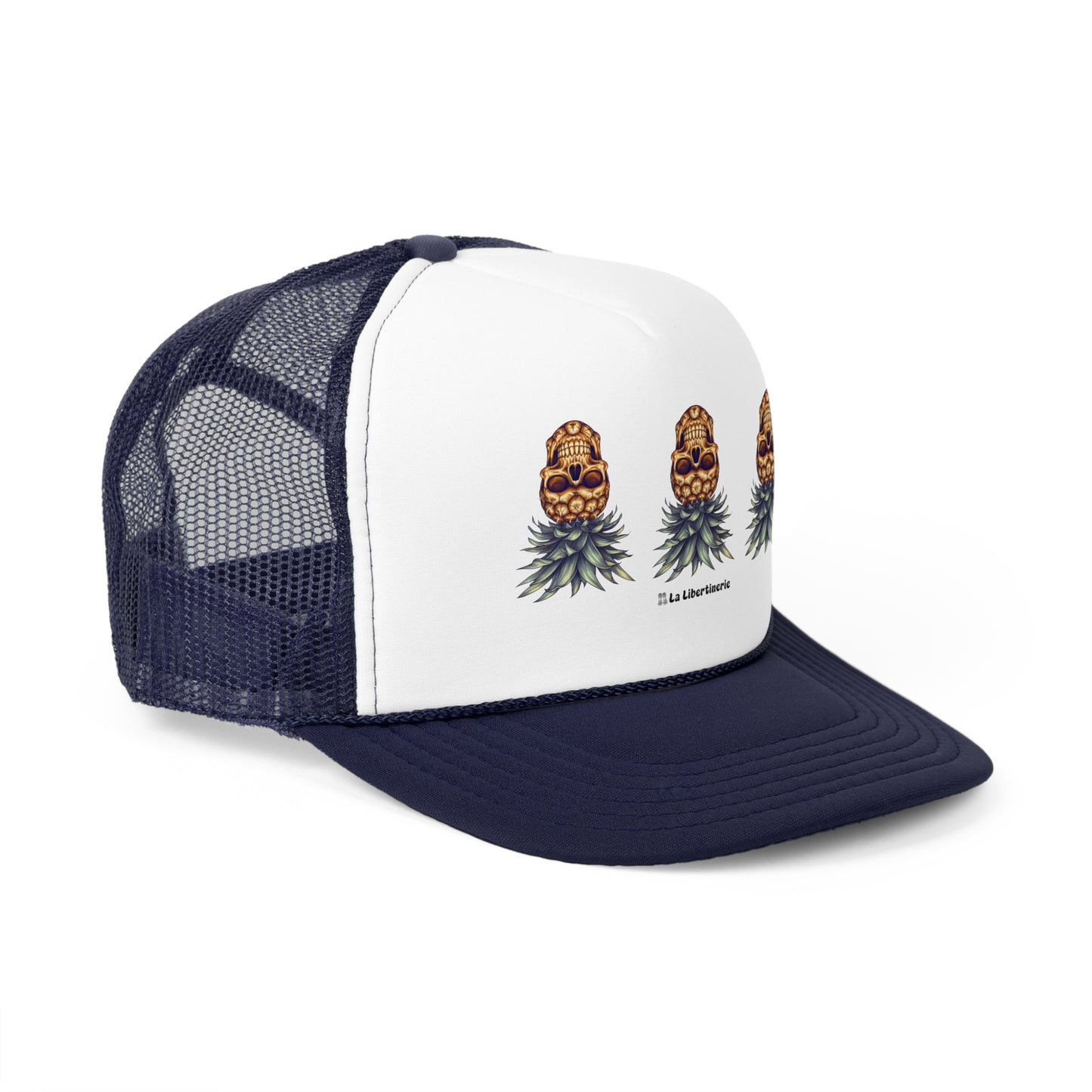 Casquette trucker Ananas Crâne