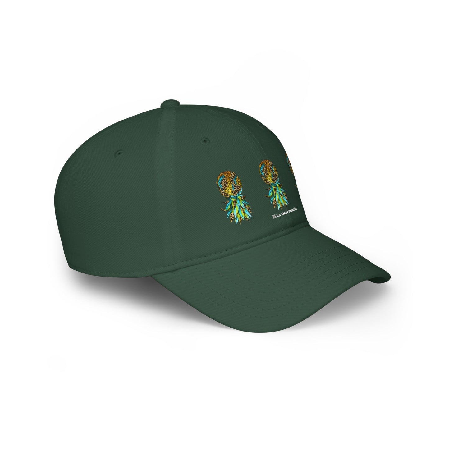 Casquette baseball Ananas Léopard