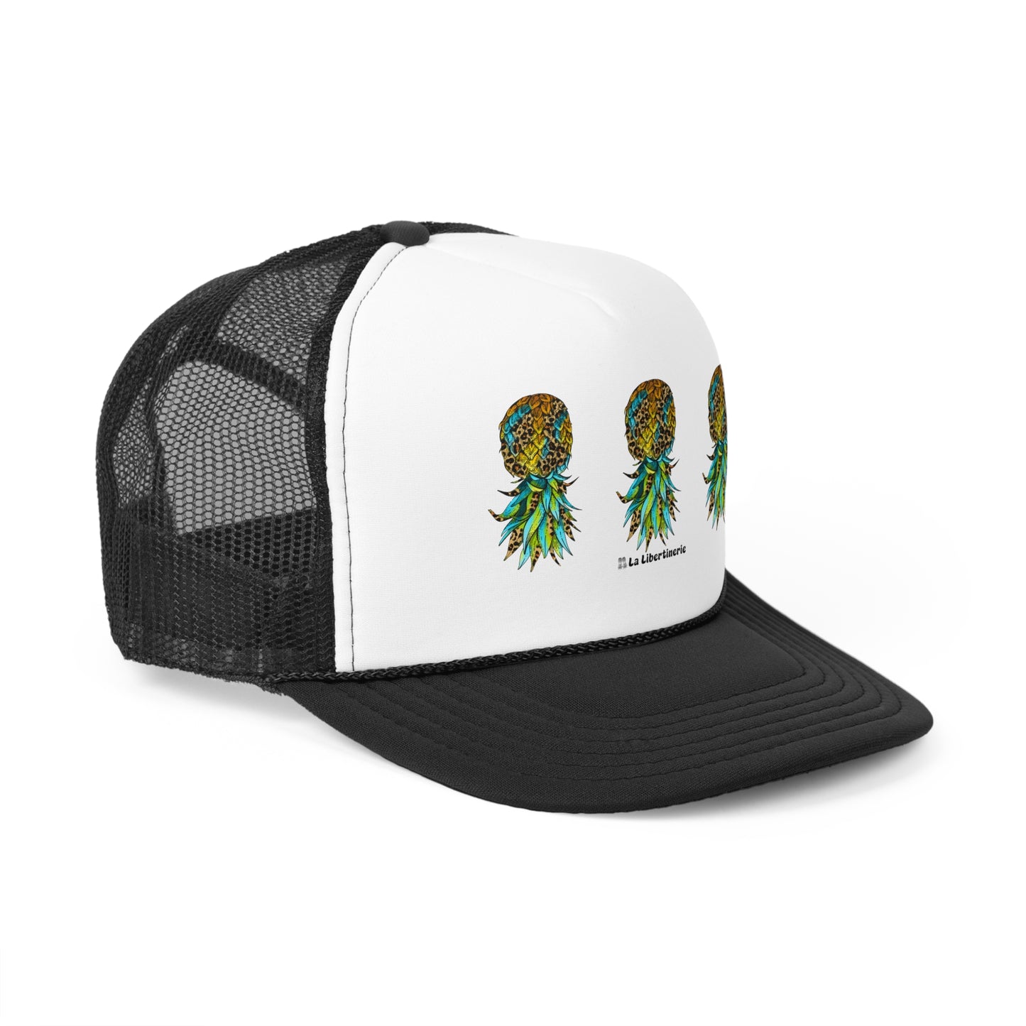 Casquette trucker Ananas Léopard