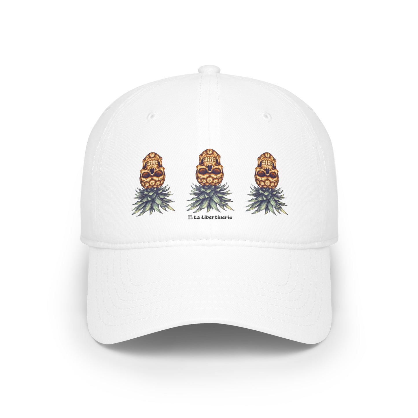Casquette baseball Ananas Crâne
