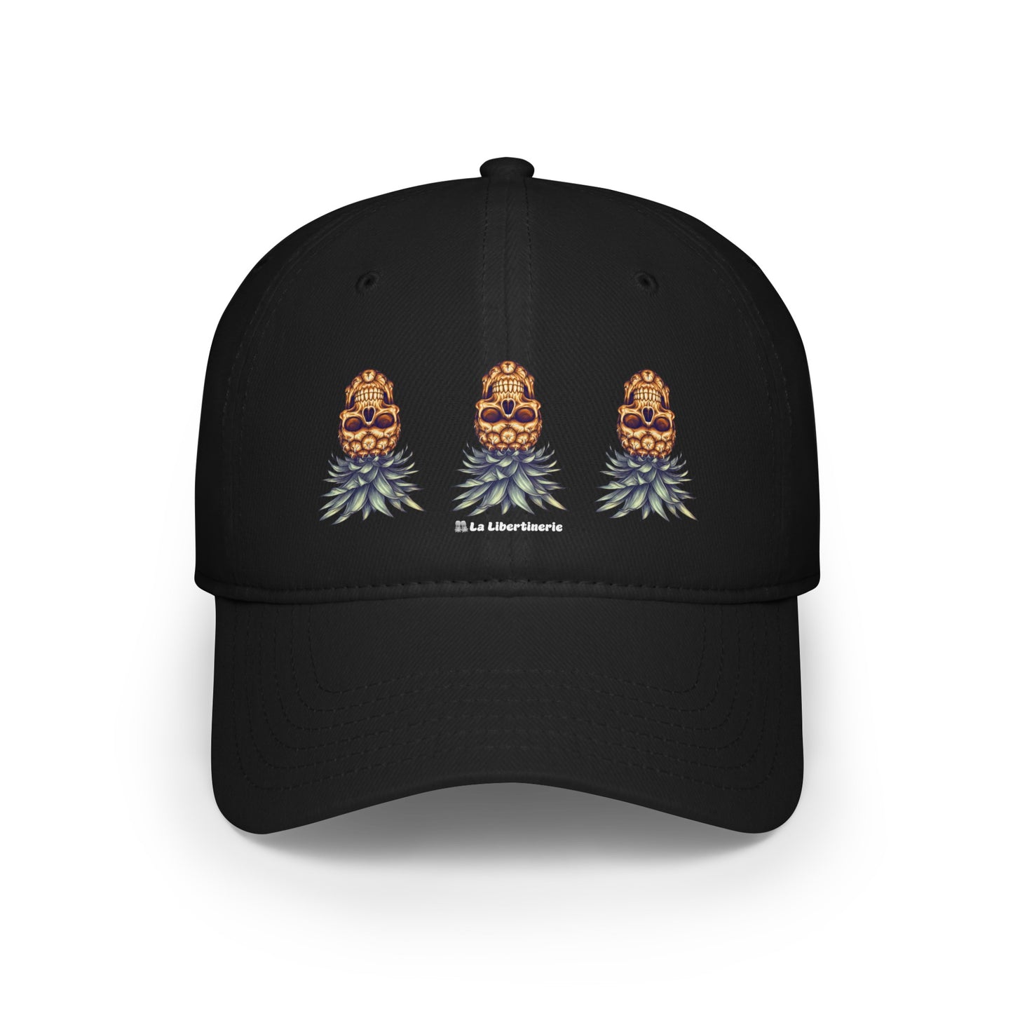 Casquette baseball Ananas Crâne