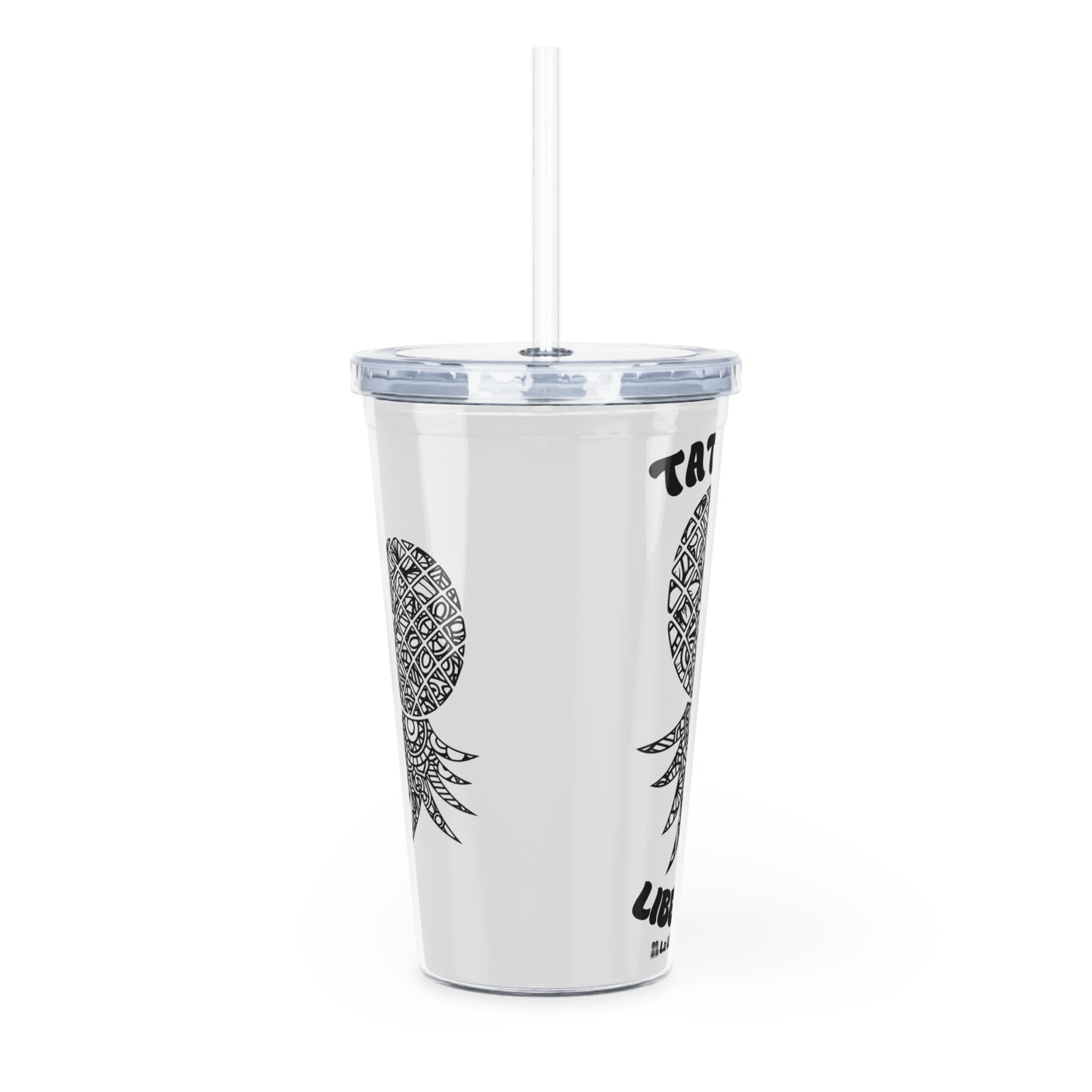 Gobelet avec paille Tatoué libertin