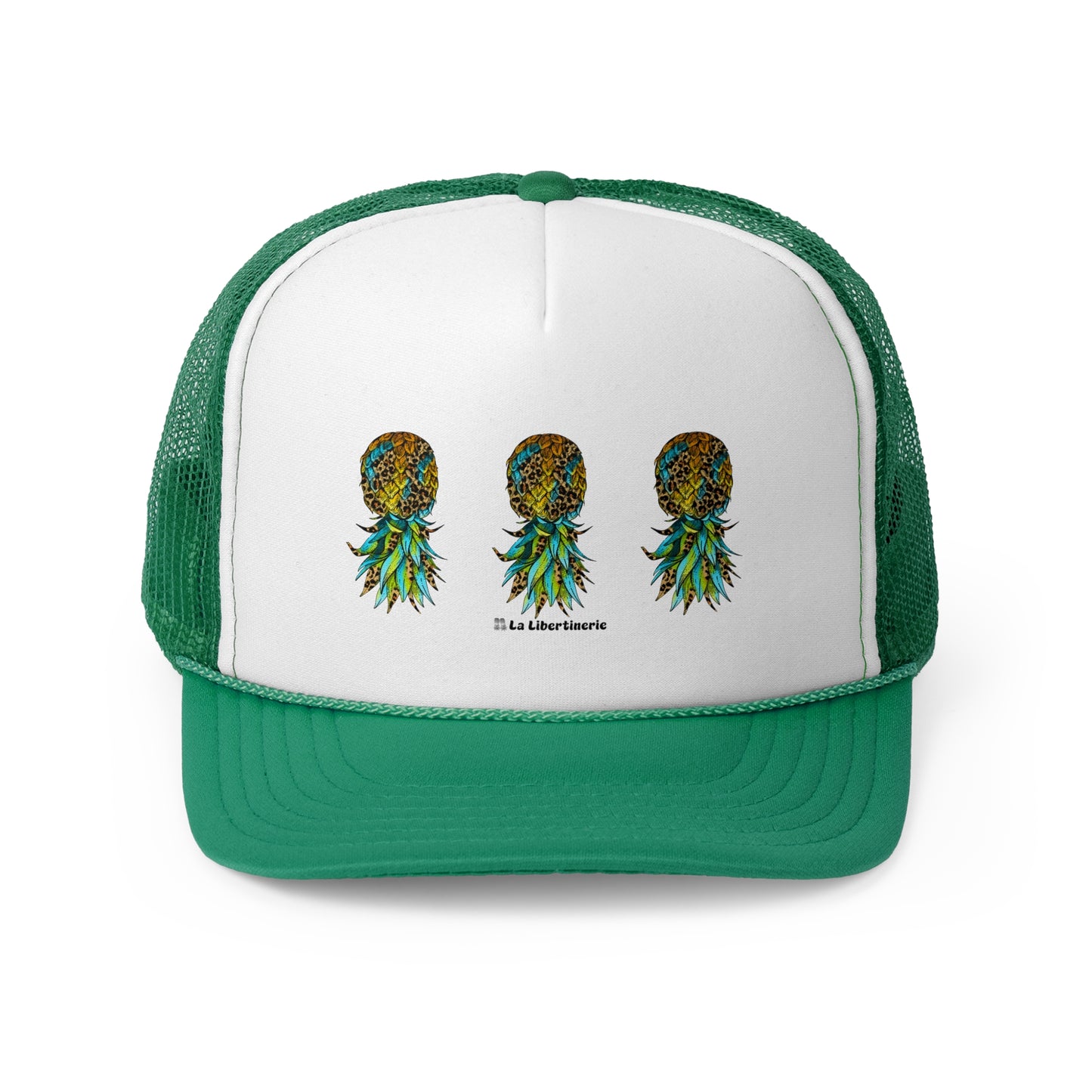Casquette trucker Ananas Léopard