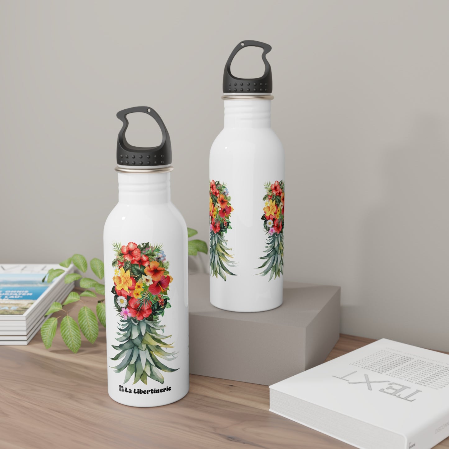 Bouteille d'eau inox Ananas Aloha