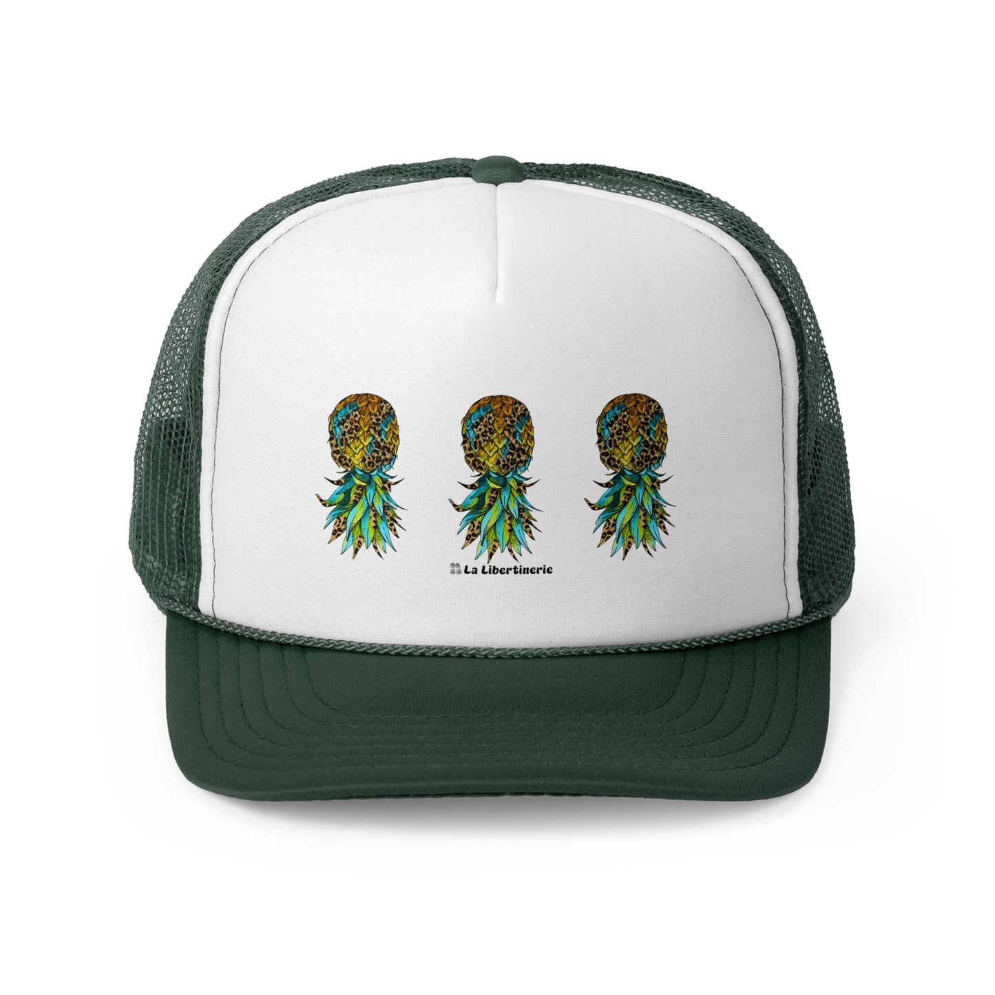 Casquette trucker Ananas Léopard