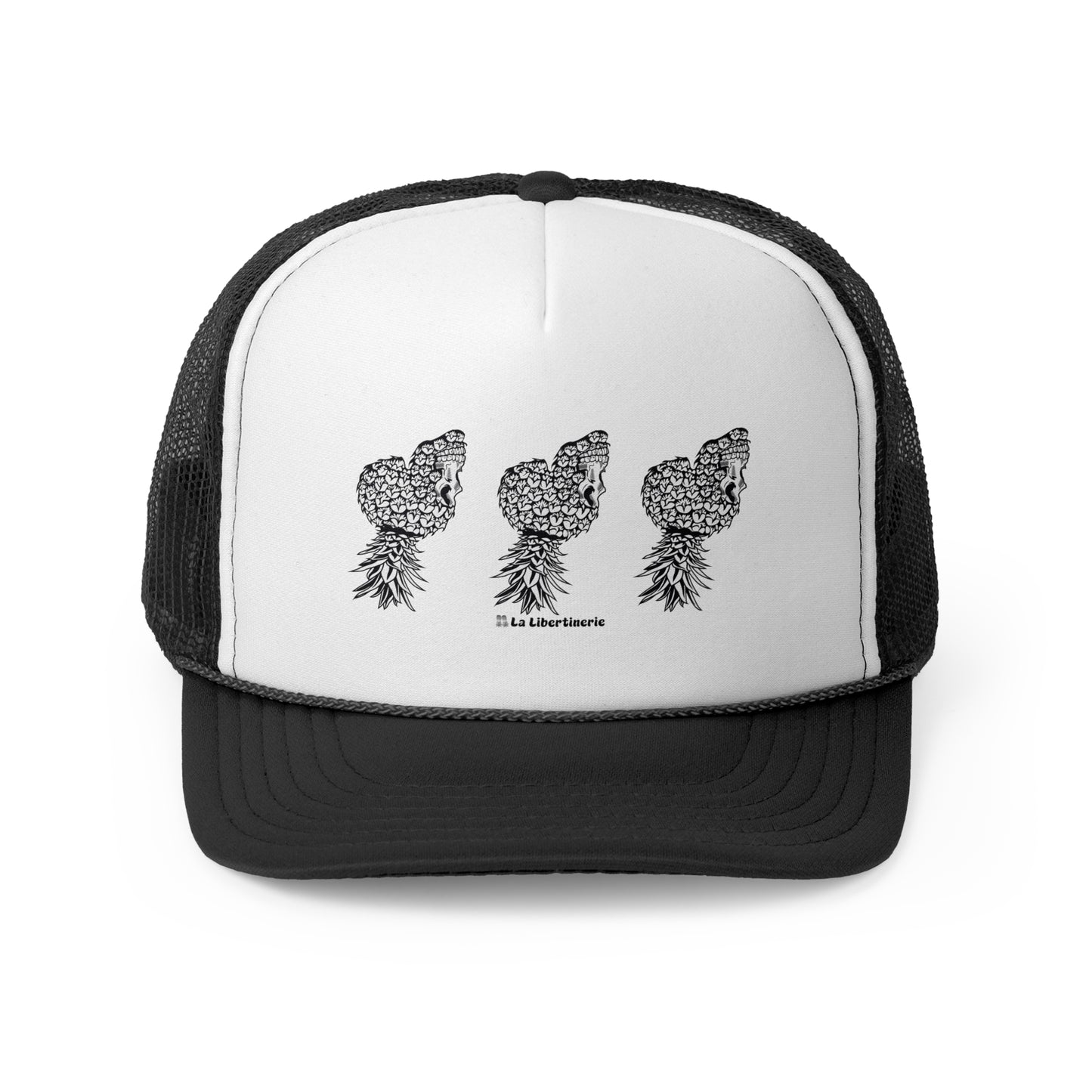 Casquette trucker Squelette d'ananas