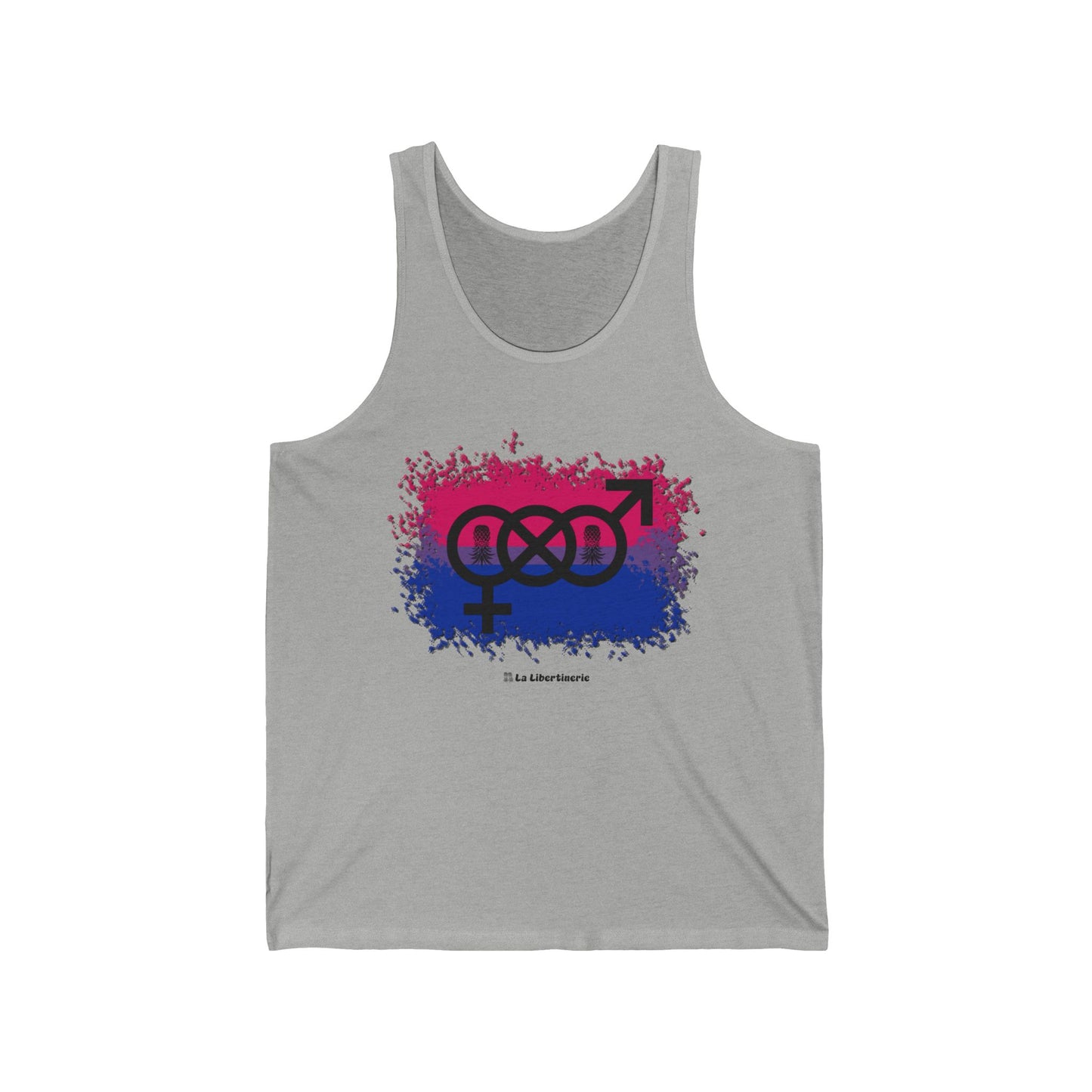 Camisole unisexe Symbole bisexuel