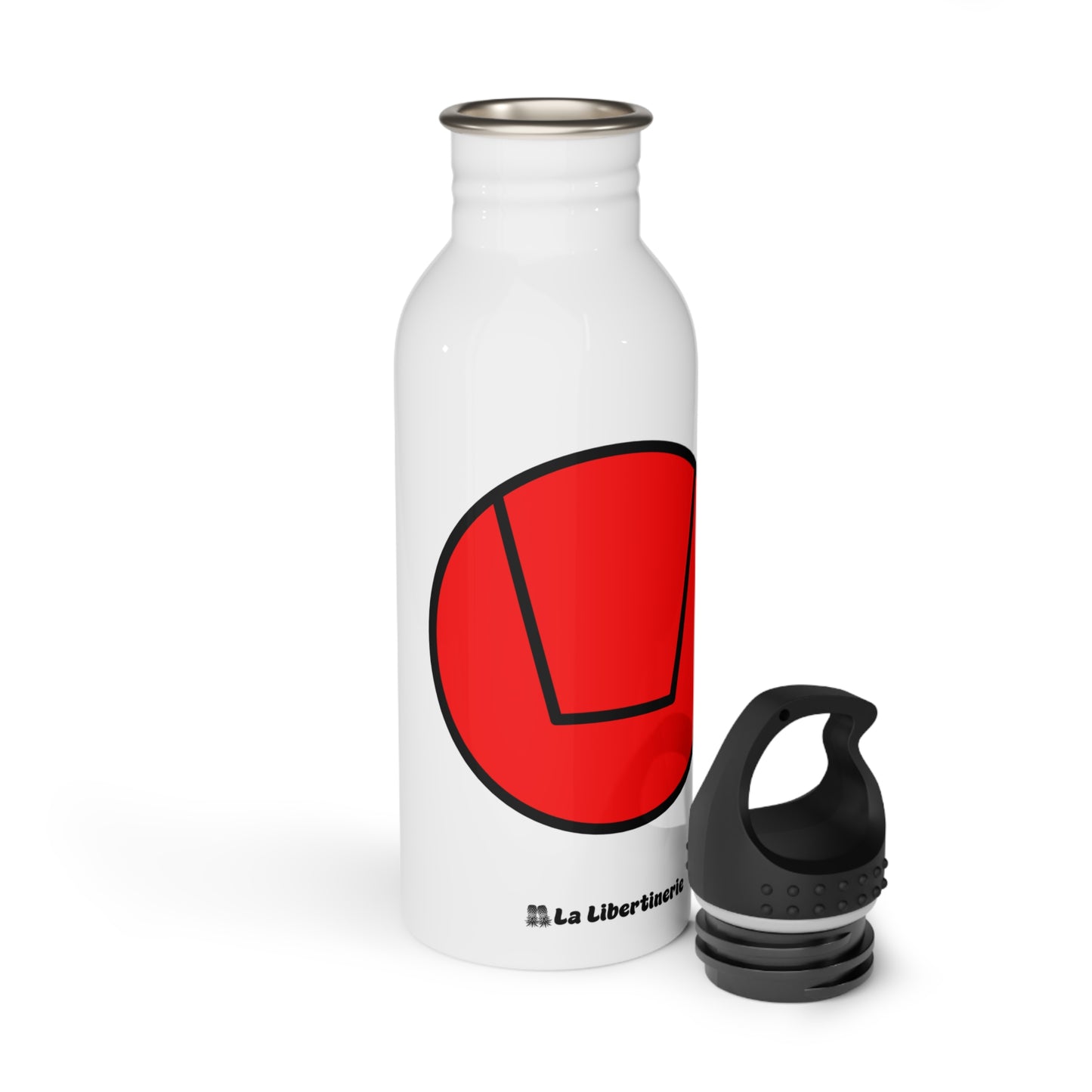 Bouteille d'eau inox Symbole libertin