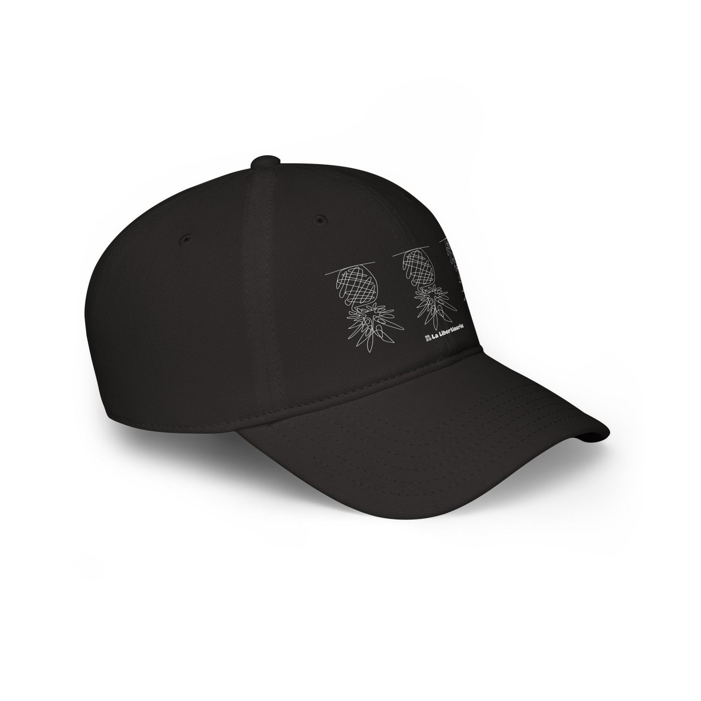 Casquette baseball Ananas minimaliste