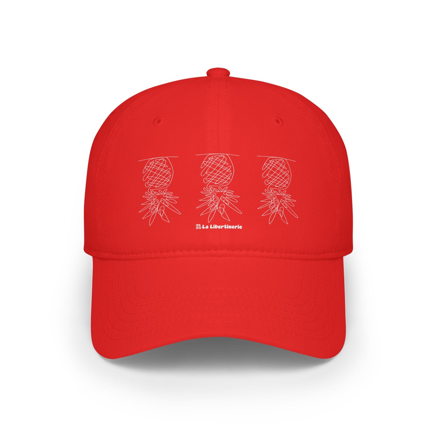 Casquette baseball Ananas minimaliste