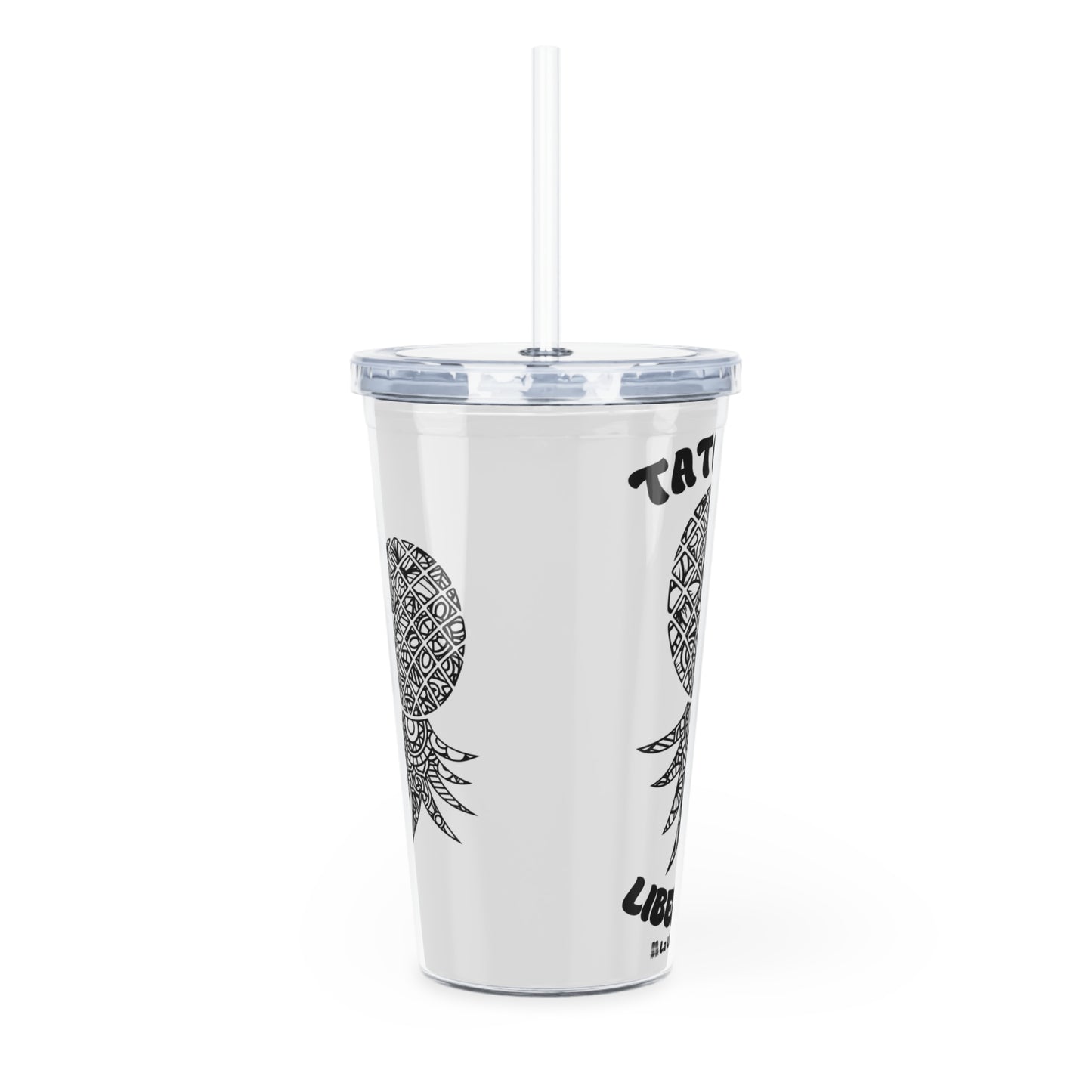 Gobelet avec paille Tatouée libertine