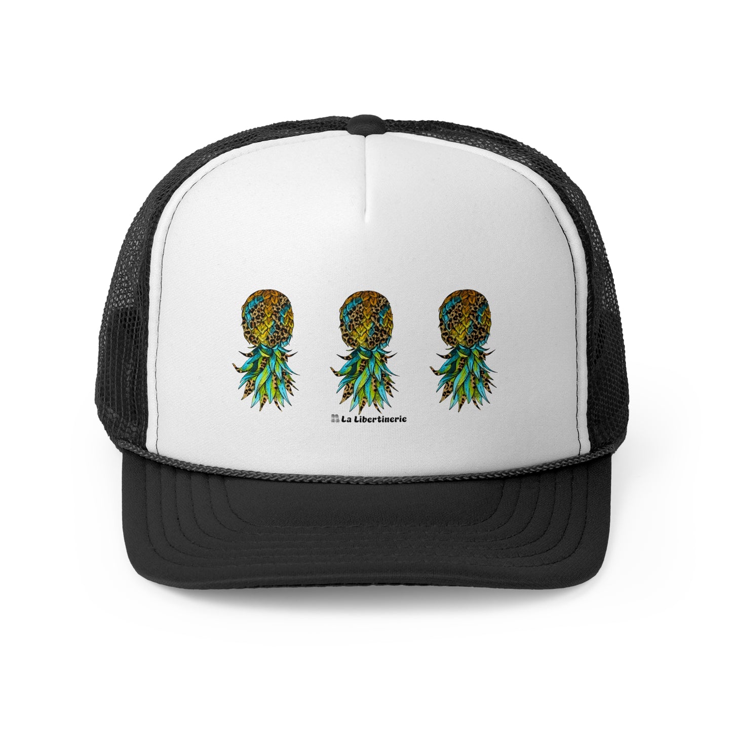Casquette trucker Ananas Léopard