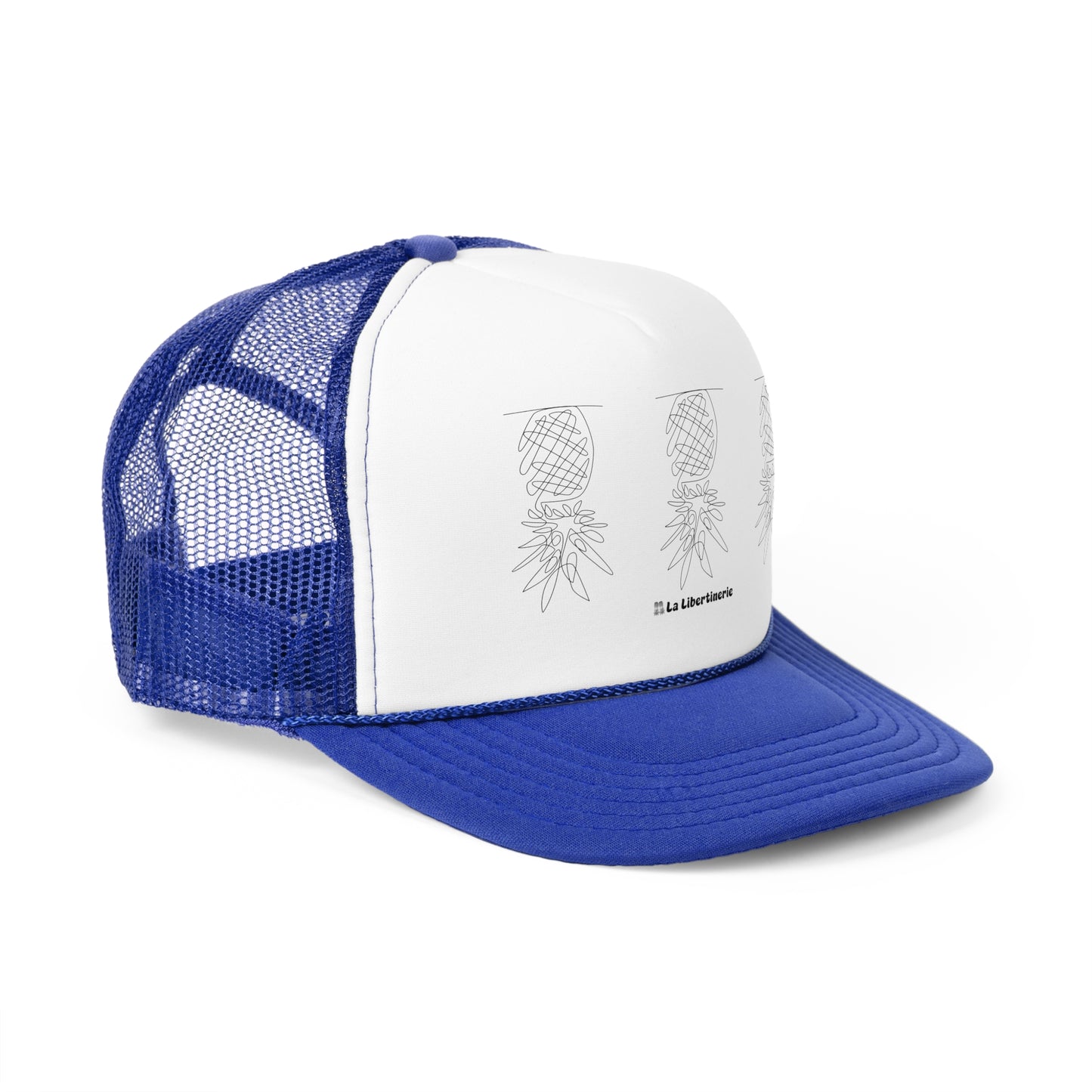 Casquette trucker Ananas minimaliste