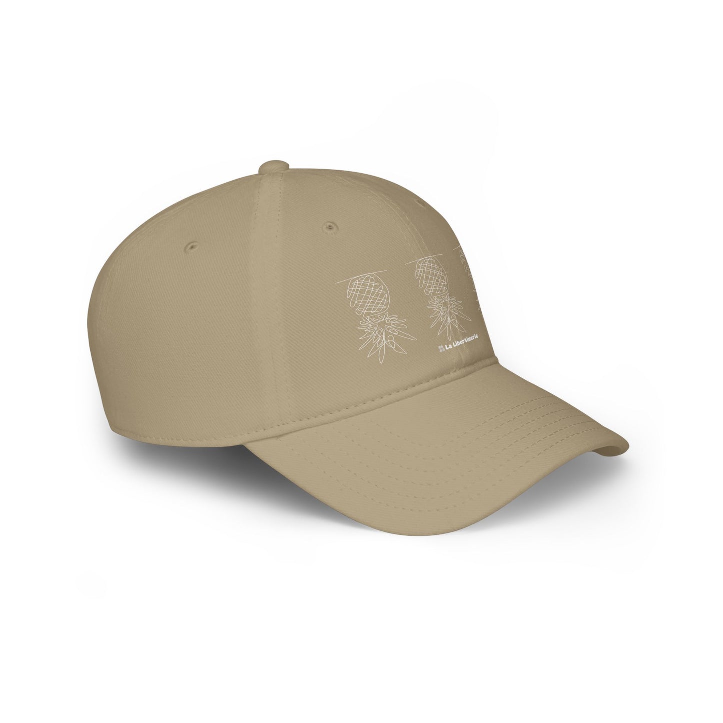 Casquette baseball Ananas minimaliste