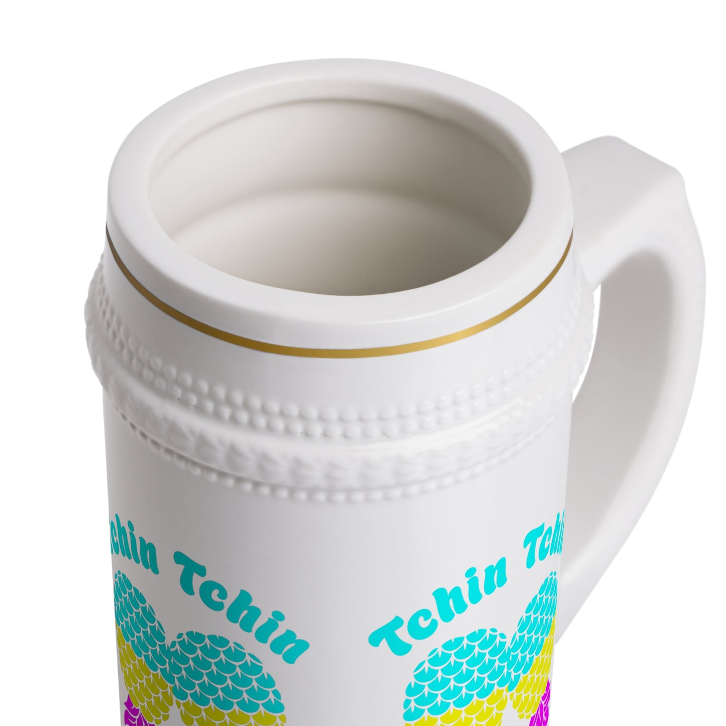 Chope à bière Tchin Tchin Ananas Pansexuel.le