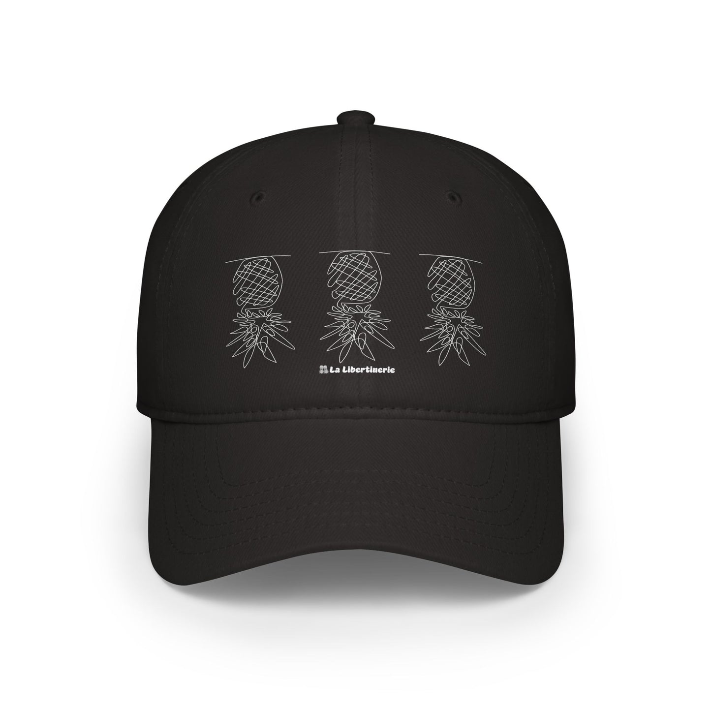 Casquette baseball Ananas minimaliste