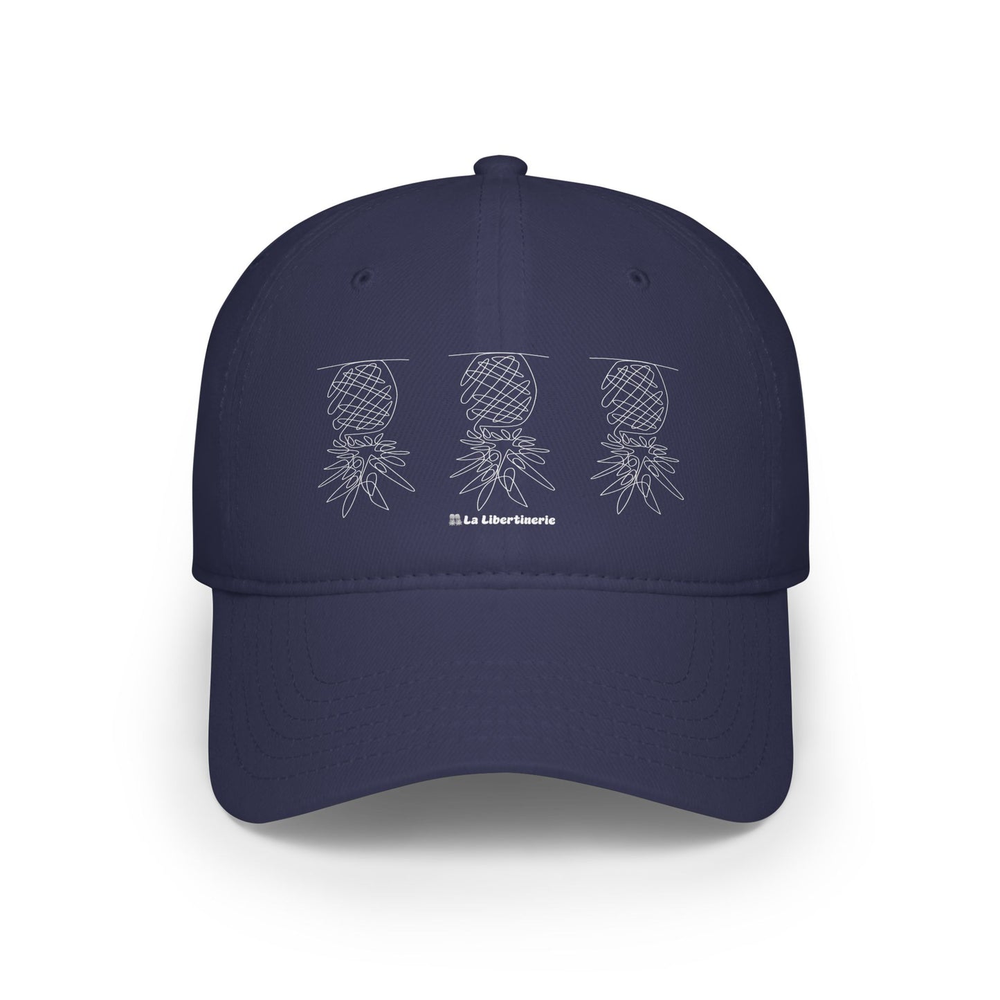 Casquette baseball Ananas minimaliste