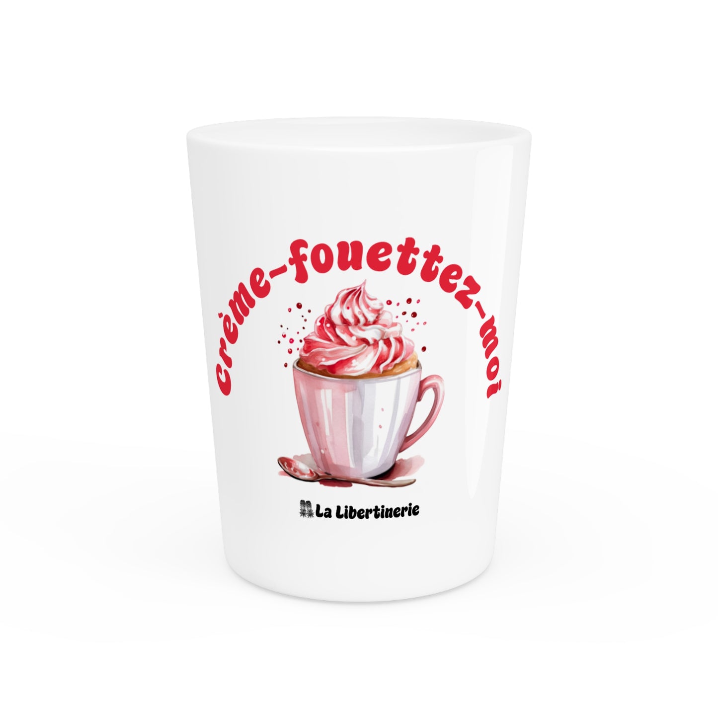 Shooter Crème-fouettez-moi Fraise
