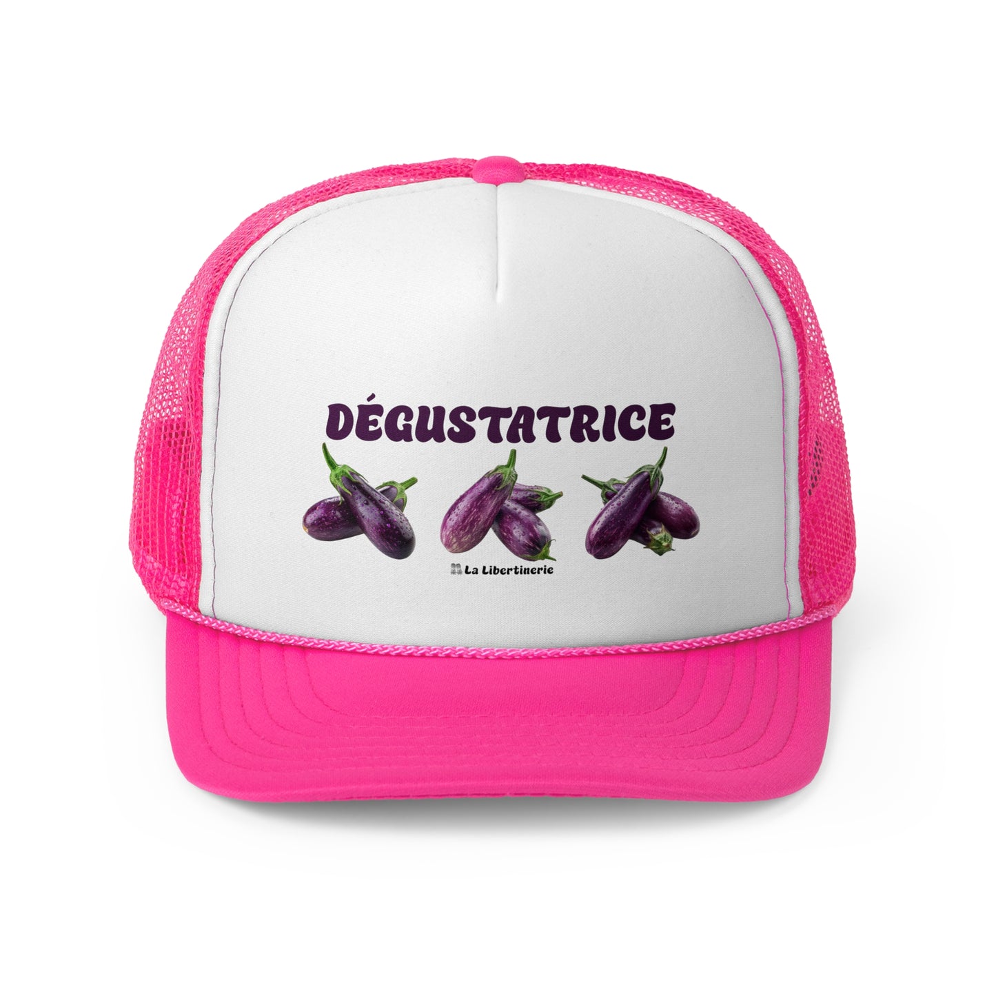 Casquette trucker Dégustatrice d'aubergines