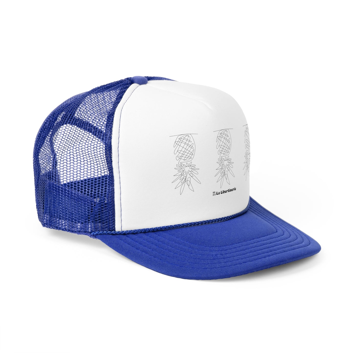 Casquette trucker Ananas minimaliste