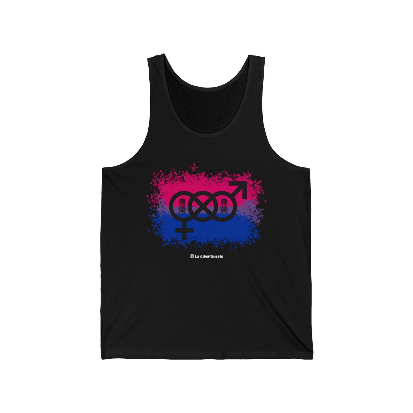 Camisole unisexe Symbole bisexuel