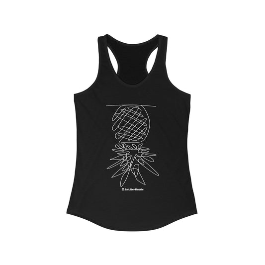 Camisole femme Ananas minimaliste