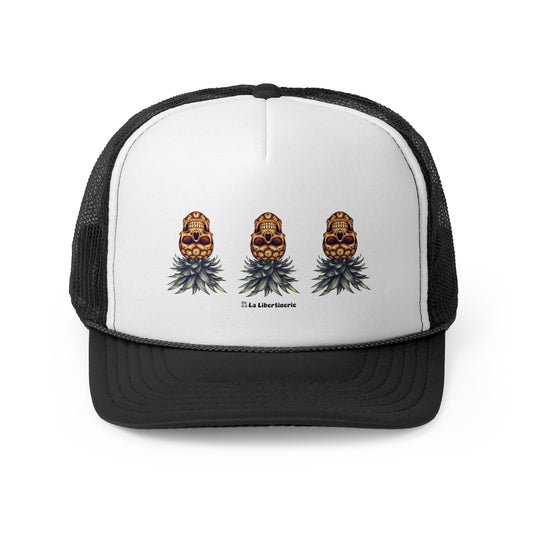 Casquette trucker Ananas Crâne
