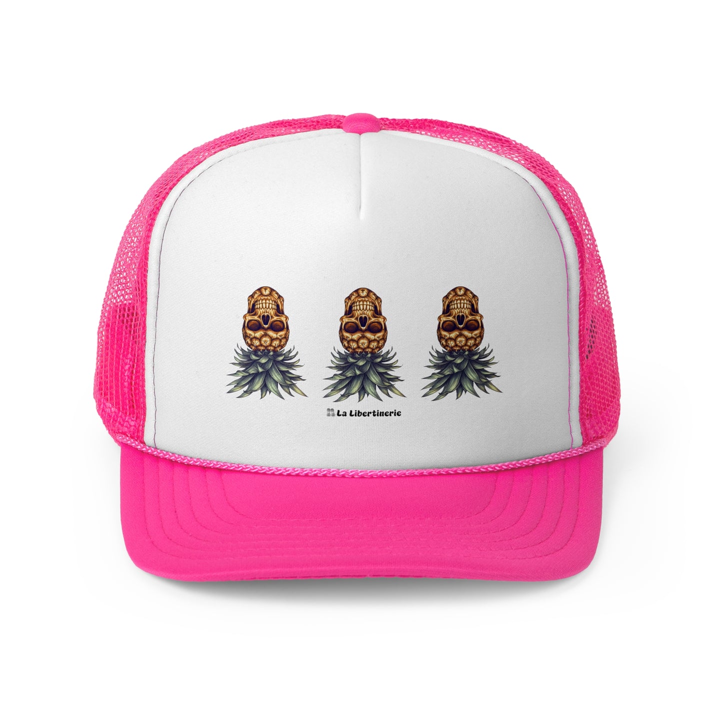 Casquette trucker Ananas Crâne
