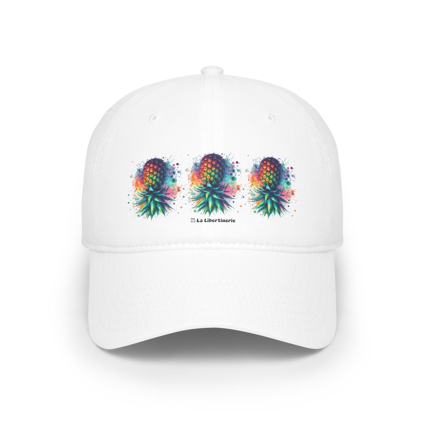 Casquette baseball Ananas Aquarelle