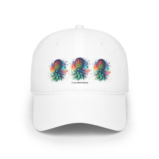 Casquette baseball Ananas Aquarelle
