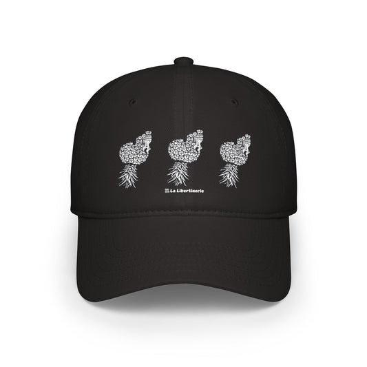 Casquette baseball Squelette d'ananas