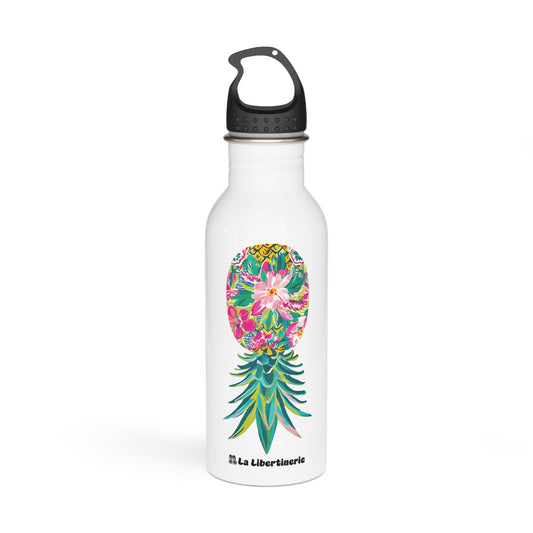 Bouteille d'eau inox Ananas d'été