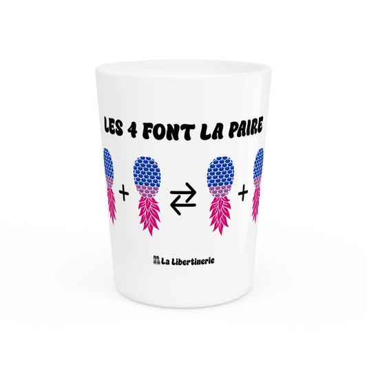 Shooter Les 4 font la paire Ananas Bi