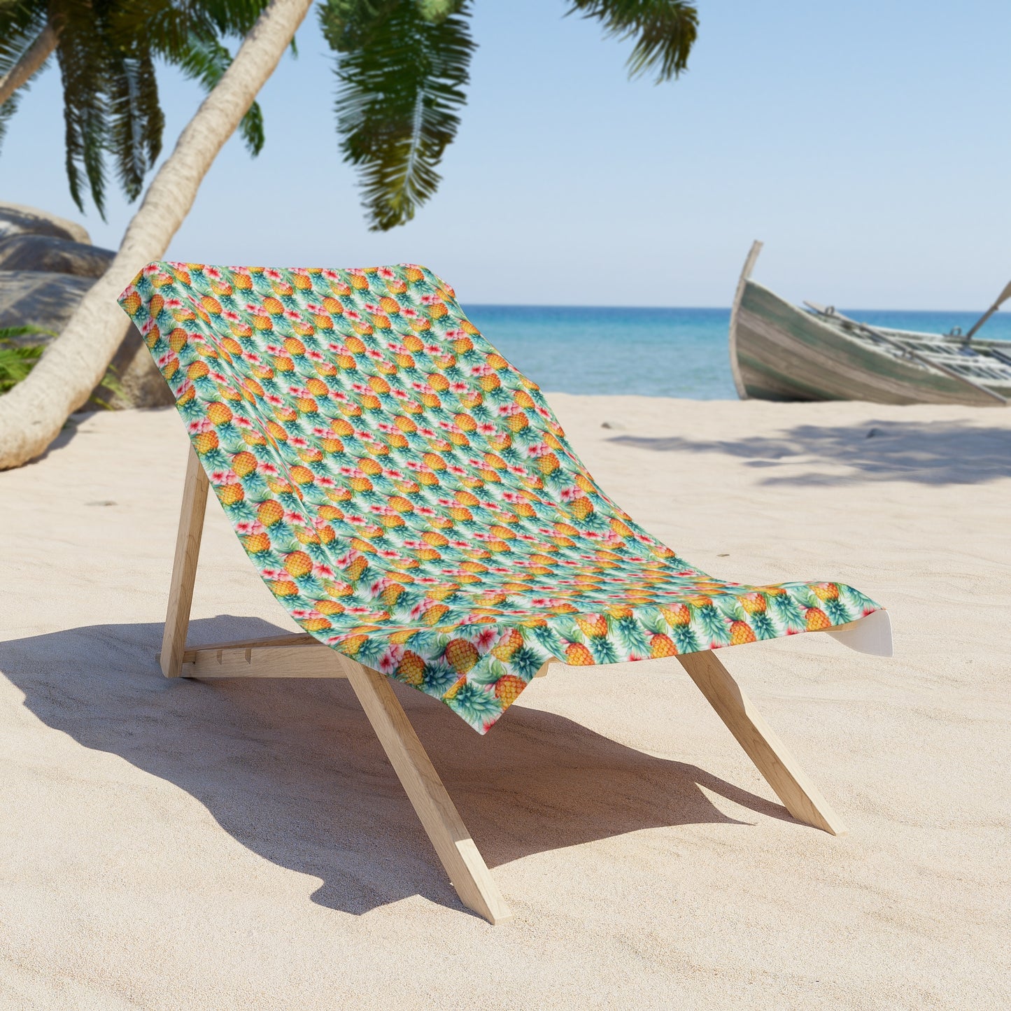 Serviette de plage Ananas tropical