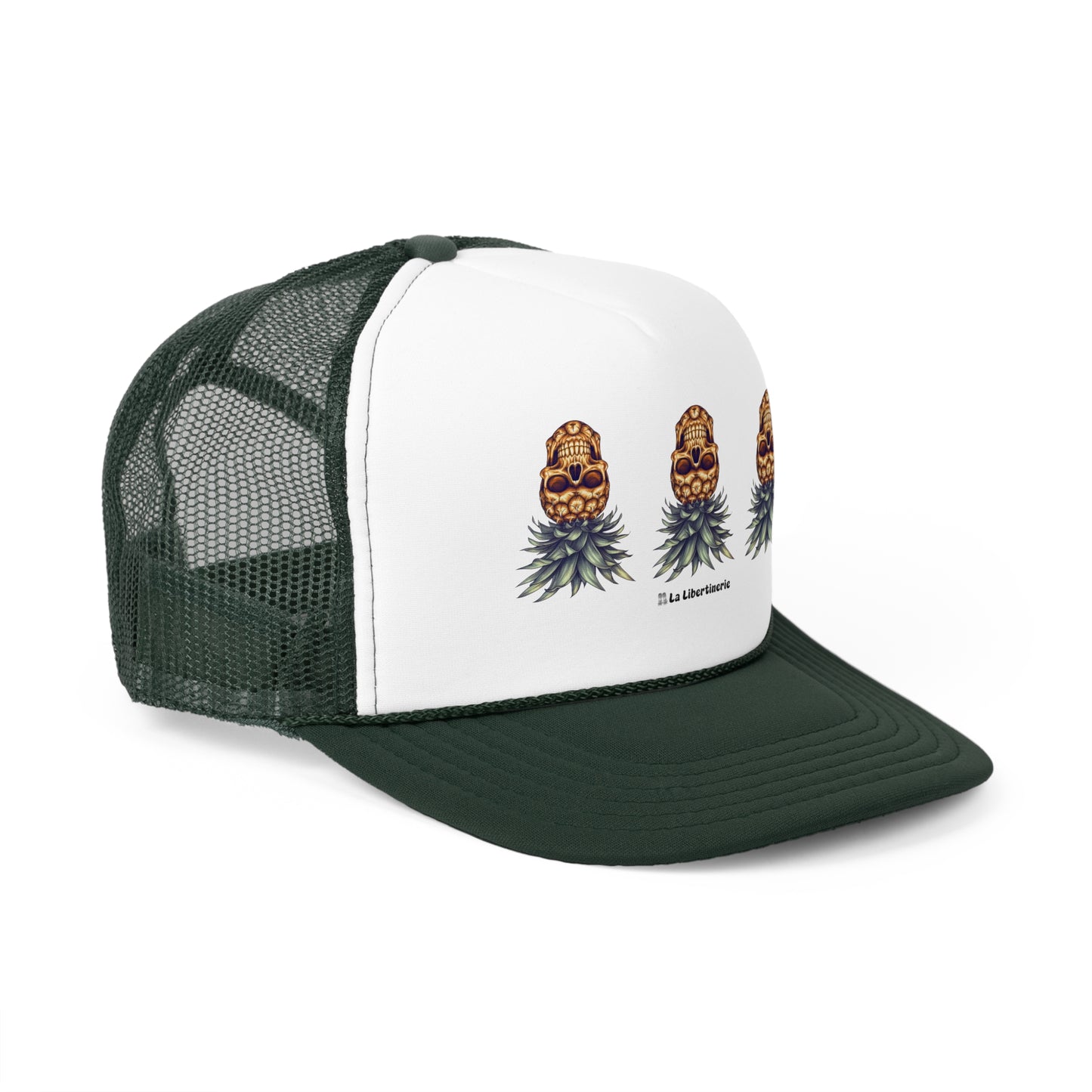 Casquette trucker Ananas Crâne