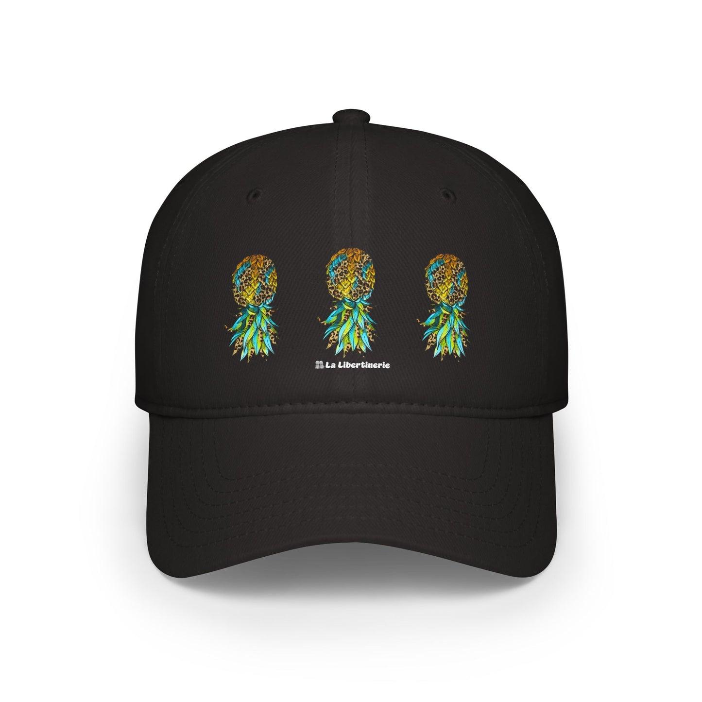 Casquette baseball Ananas Léopard